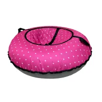 Тюбинг ПОКАТУШКИ D-0,95м Розовое Сердце